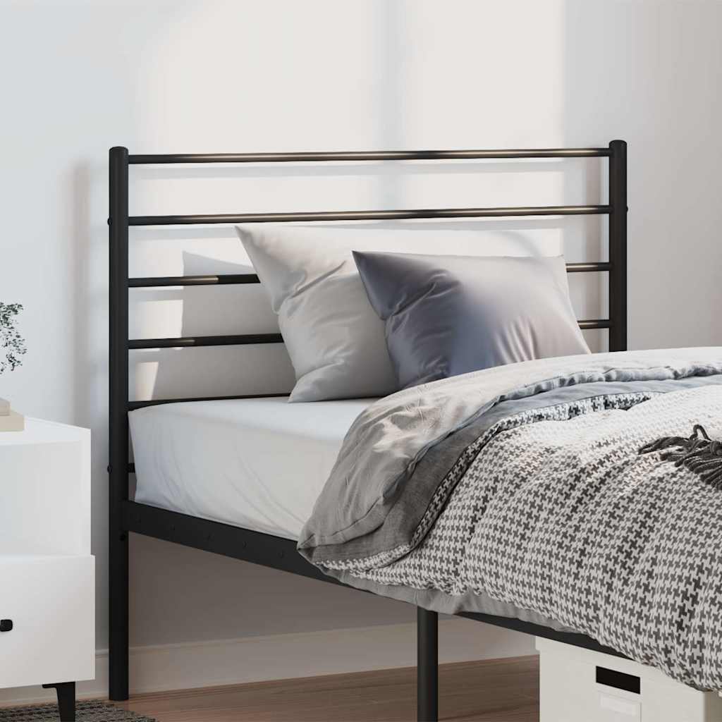 Tête de Lit King en Acier Style Industriel-Noir-1-100 cm-La-Fabrique-Industrielle