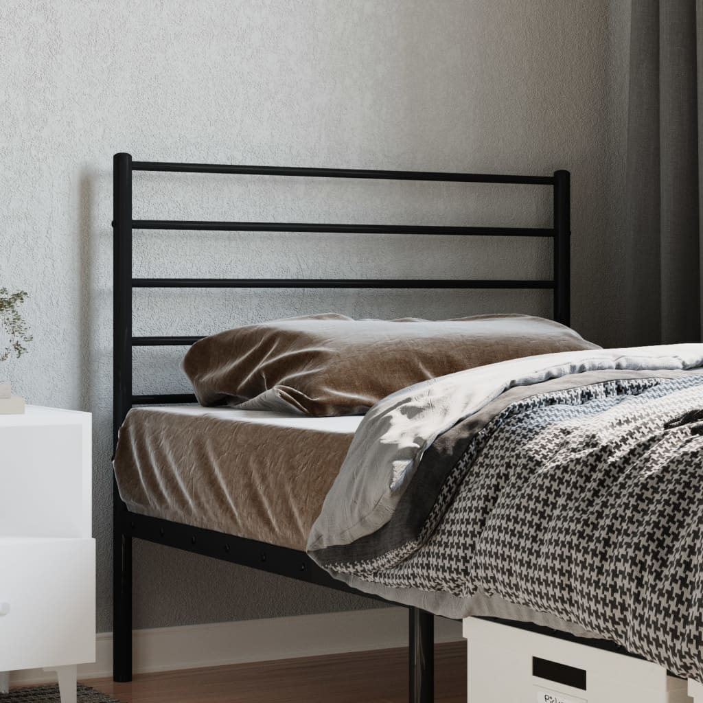 Tête de Lit King en Acier Style Industriel-Noir-1-80 cm-La-Fabrique-Industrielle