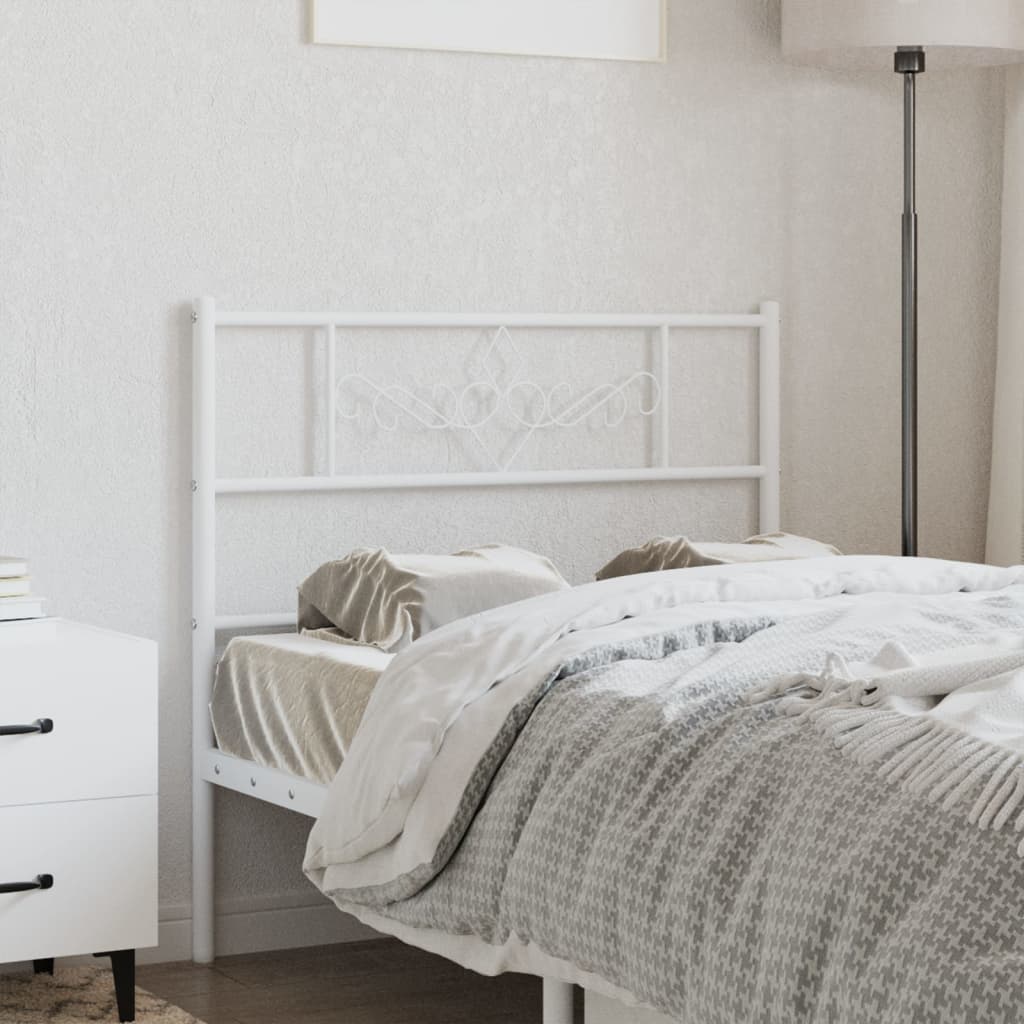 Tête de Lit Métal au Style Industriel-Blanc-1-107 cm-La-Fabrique-Industrielle
