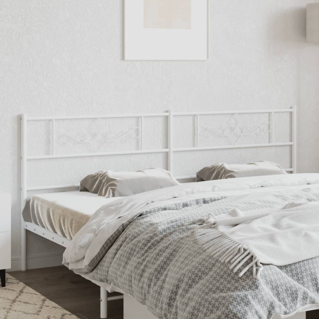 Tête de Lit Métal au Style Industriel-Blanc-1-200 cm-La-Fabrique-Industrielle