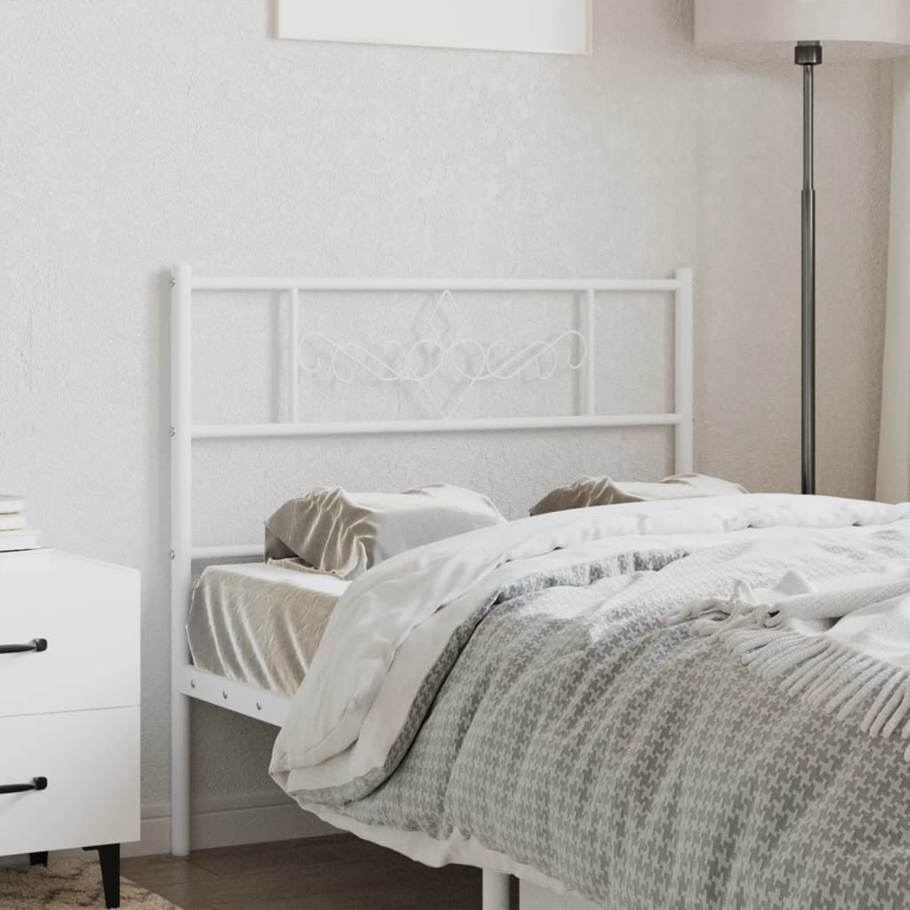 Tête de Lit Métal au Style Industriel-Blanc-1-80 cm-La-Fabrique-Industrielle