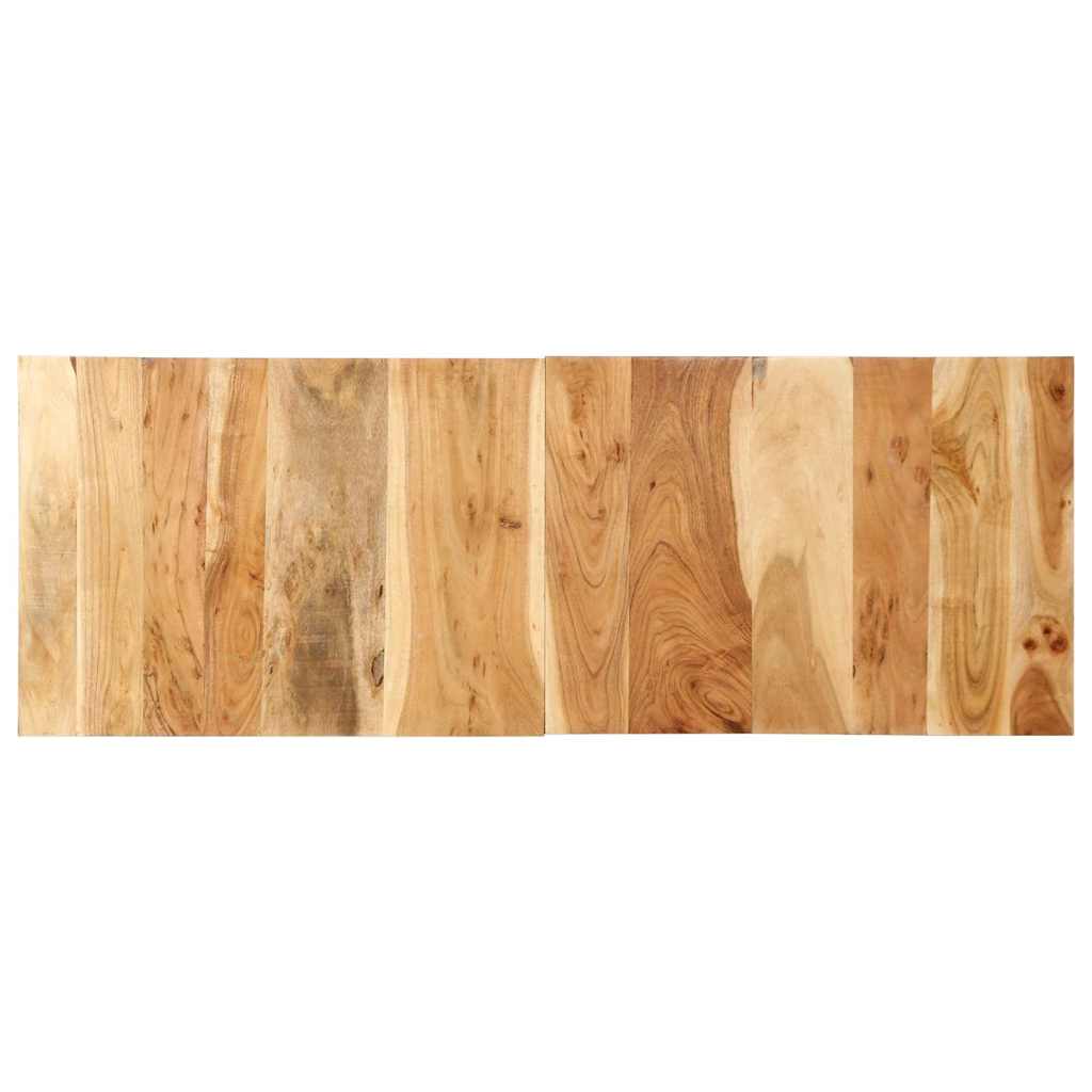 Tête de Lit en Bois Industriel Multicolore-Bois d'acacia massif-1-140 x 1.5 x 50 cm-La-Fabrique-Industrielle