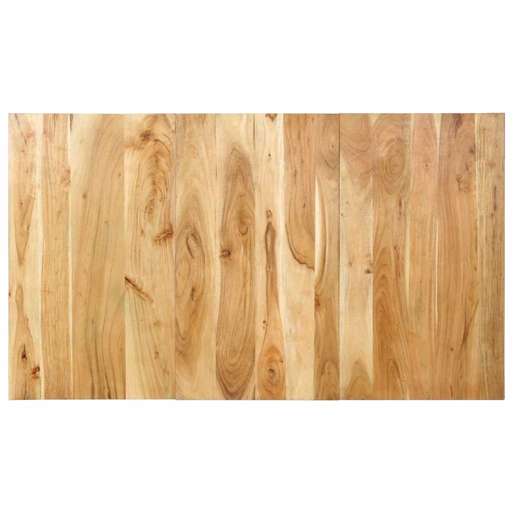 Tête de Lit en Bois Industriel Multicolore-Bois d'acacia massif-1-140 x 1.5 x 80 cm-La-Fabrique-Industrielle