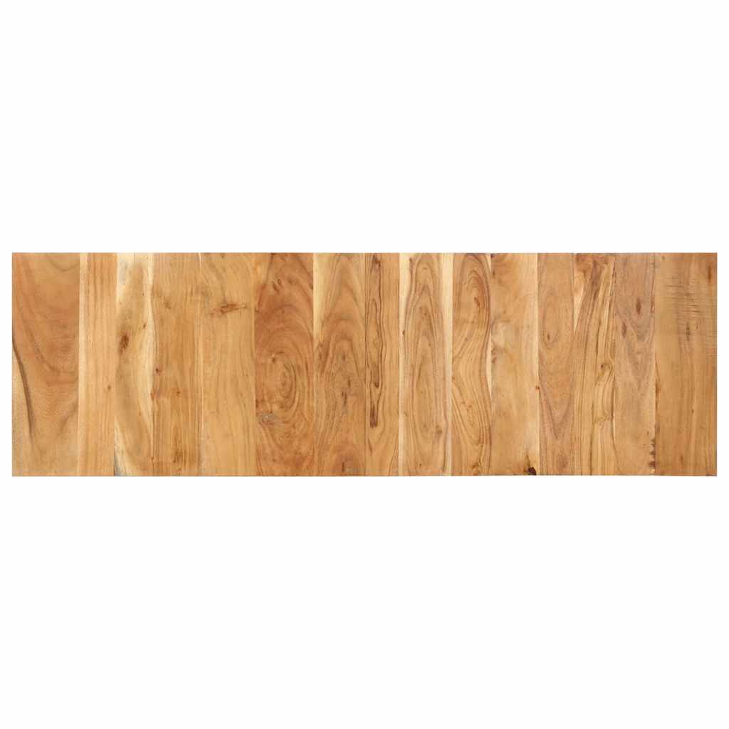 Tête de Lit en Bois Industriel Multicolore-Bois d'acacia massif-1-160 x 1.5 x 50 cm-La-Fabrique-Industrielle