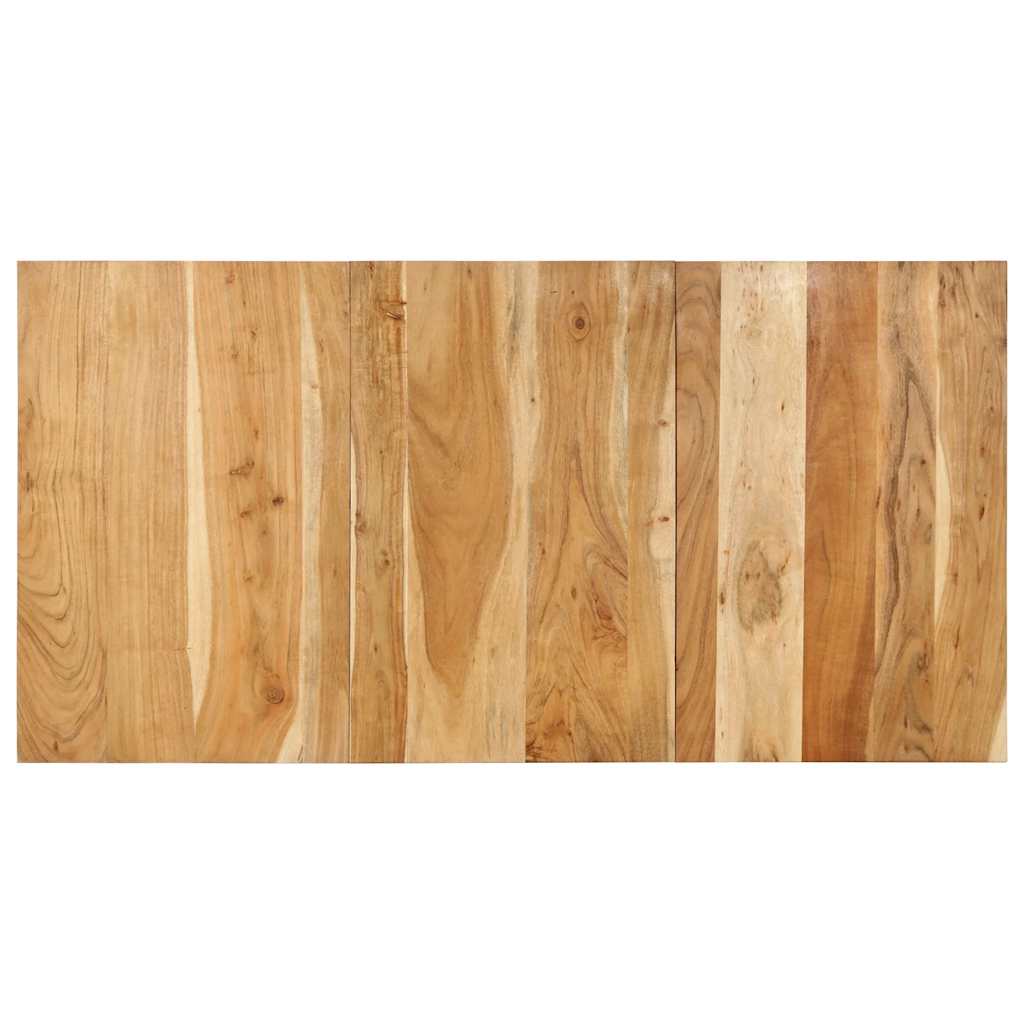 Tête de Lit en Bois Industriel Multicolore-Bois d'acacia massif-1-160 x 1.5 x 80 cm-La-Fabrique-Industrielle