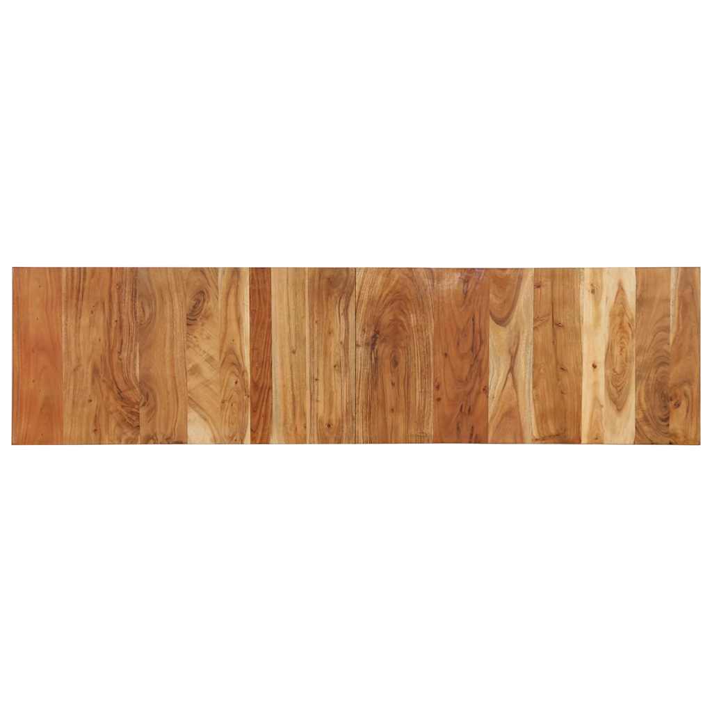 Tête de Lit en Bois Industriel Multicolore-Bois d'acacia massif-1-200 x 1.5 x 50 cm-La-Fabrique-Industrielle