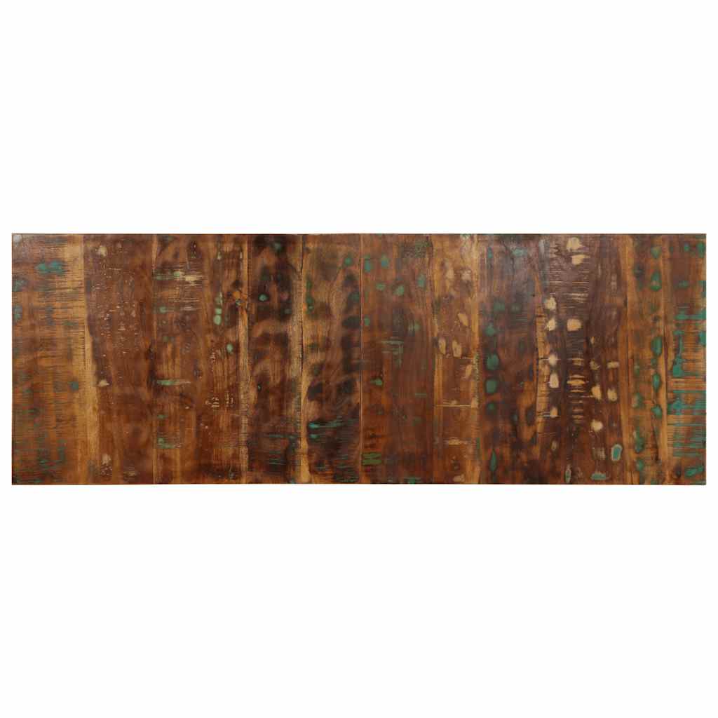 Tête de Lit en Bois Industriel Multicolore-bois de récupération massif-1-140 x 1.5 x 50 cm-La-Fabrique-Industrielle