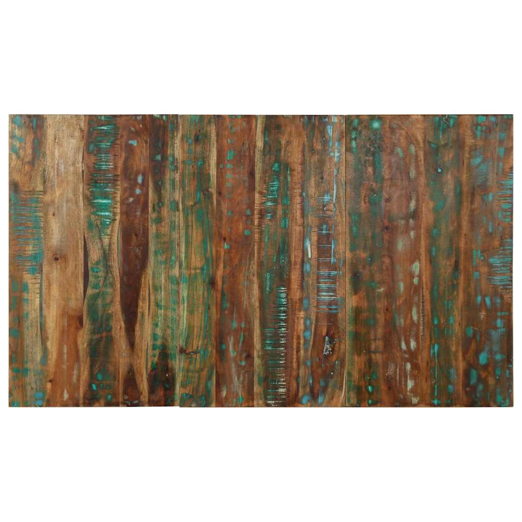 Tête de Lit en Bois Industriel Multicolore-bois de récupération massif-1-140 x 1.5 x 80 cm-La-Fabrique-Industrielle