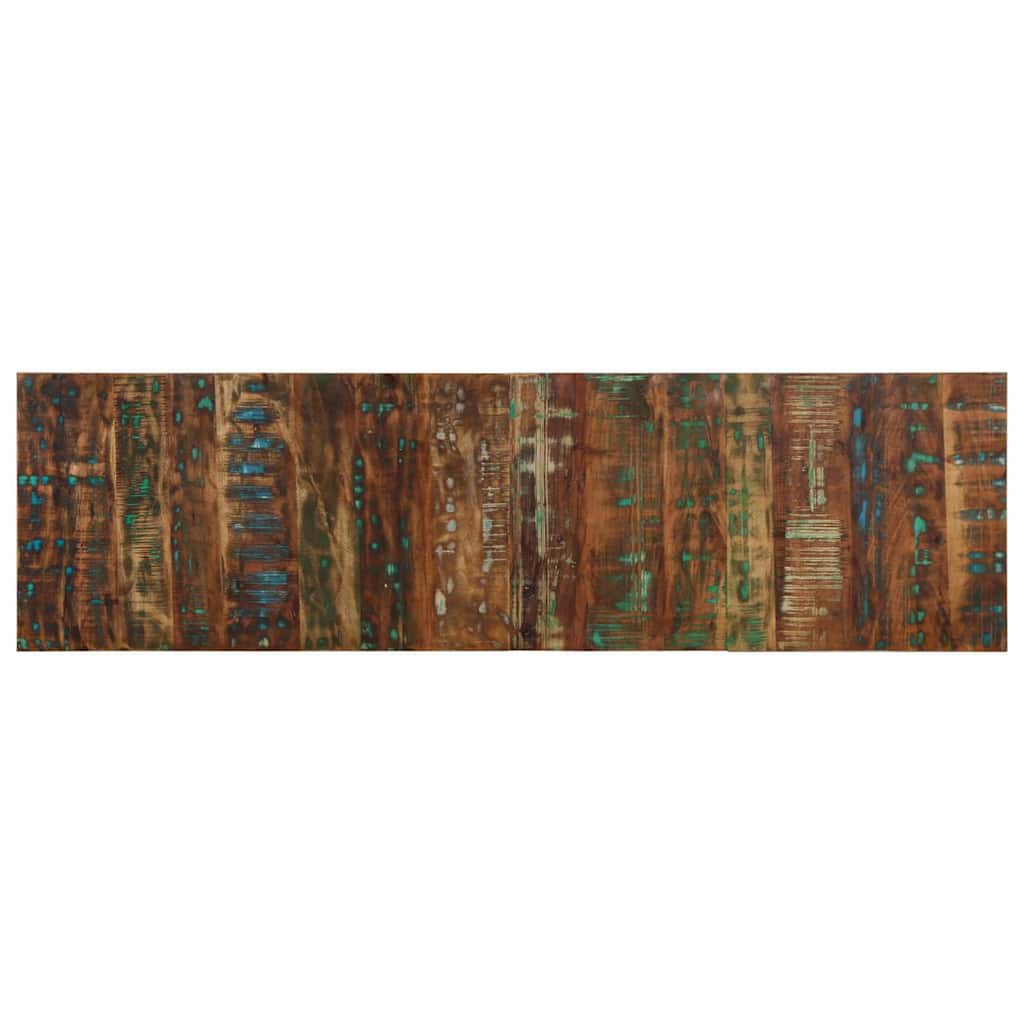 Tête de Lit en Bois Industriel Multicolore-bois de récupération massif-1-180 x 1.5 x 50 cm-La-Fabrique-Industrielle