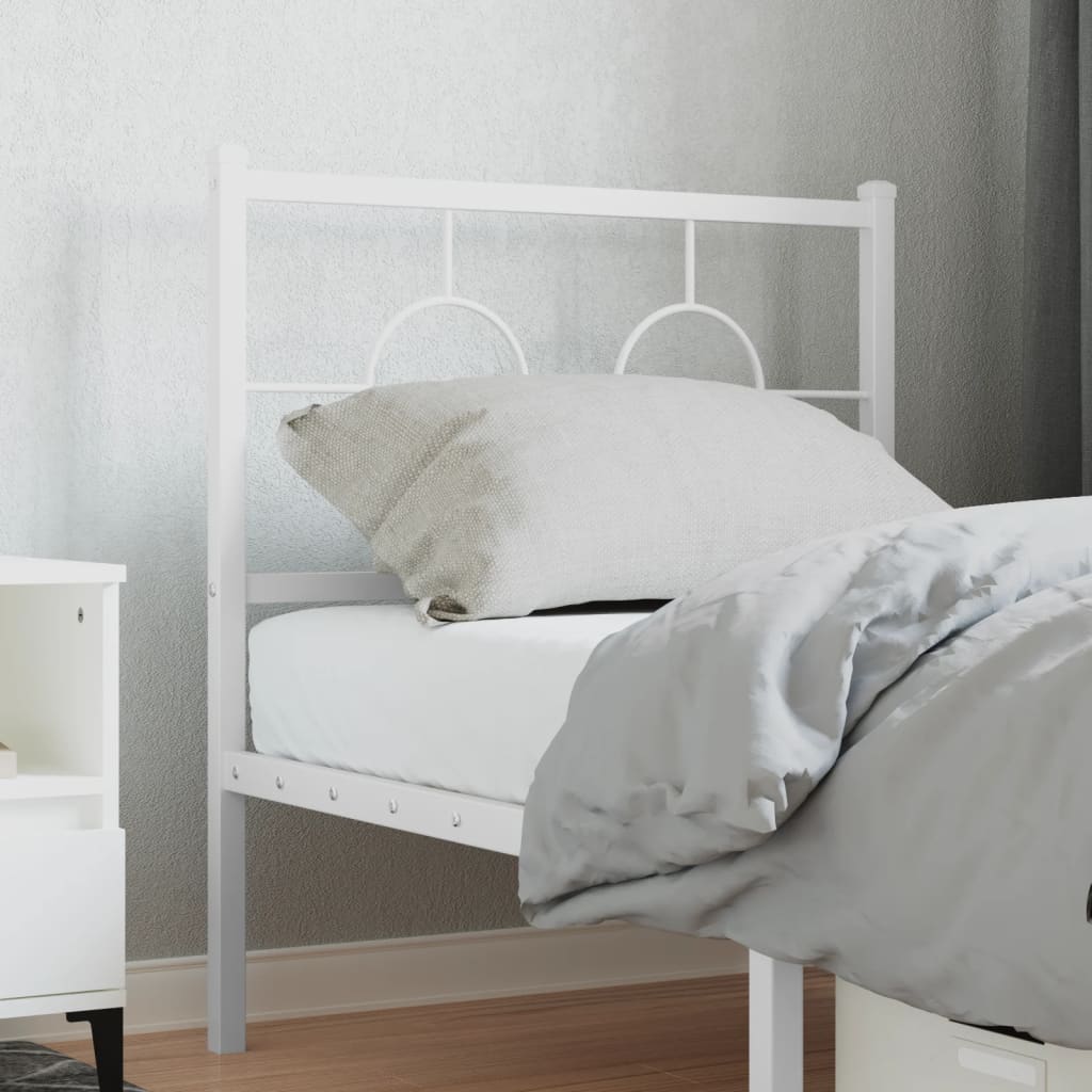 Tête de Lit en Métal Design Industriel-Blanc-1-80 cm-La-Fabrique-Industrielle