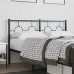 Tête de Lit en Métal Design Industriel-Noir-1-135 cm-La-Fabrique-Industrielle