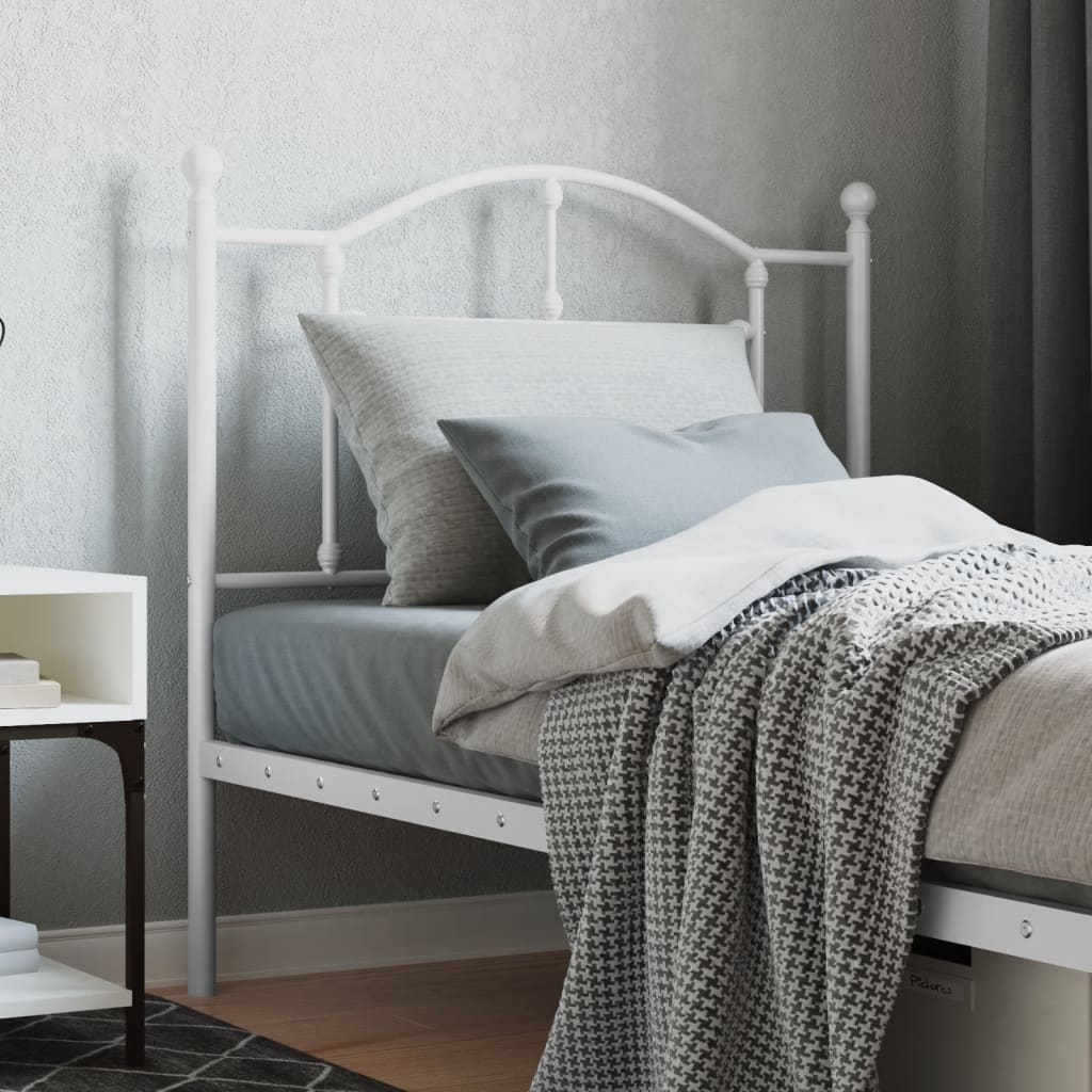 Tête de Lit en Métal Industriel 160 Cm-Blanc-1-90 cm-La-Fabrique-Industrielle