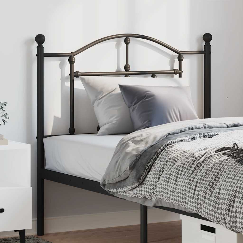 Tête de Lit en Métal Industriel 160 Cm-Noir-1-100 cm-La-Fabrique-Industrielle