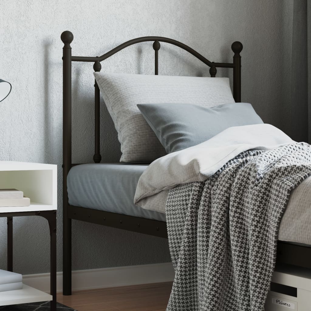 Tête de Lit en Métal Industriel 160 Cm-Noir-1-75 cm-La-Fabrique-Industrielle