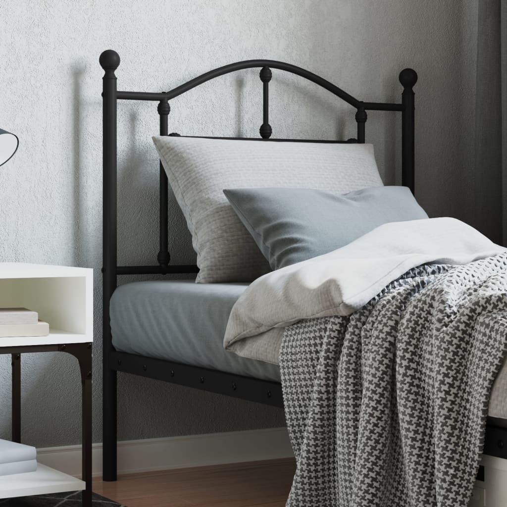 Tête de Lit en Métal Industriel 160 Cm-Noir-1-80 cm-La-Fabrique-Industrielle