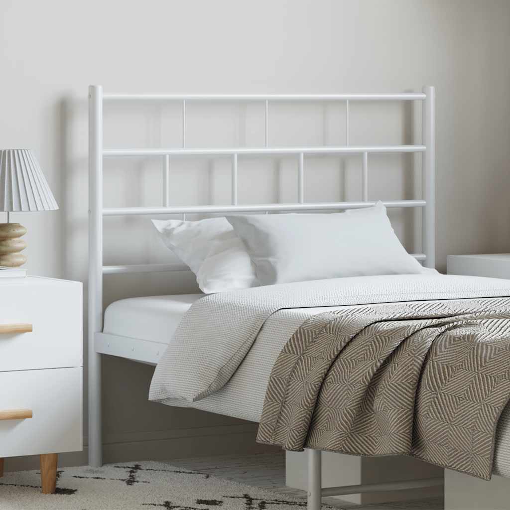 Tête de Lit en Métal Noir Industriel 160 Cm-Blanc-1-100 cm-La-Fabrique-Industrielle