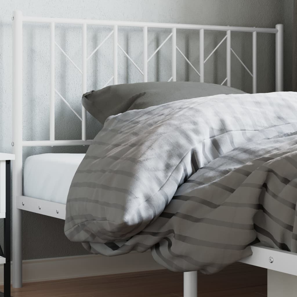 Tête de Lit en Métal au Style Industriel 140 Cm-Blanc-1-107 cm-La-Fabrique-Industrielle