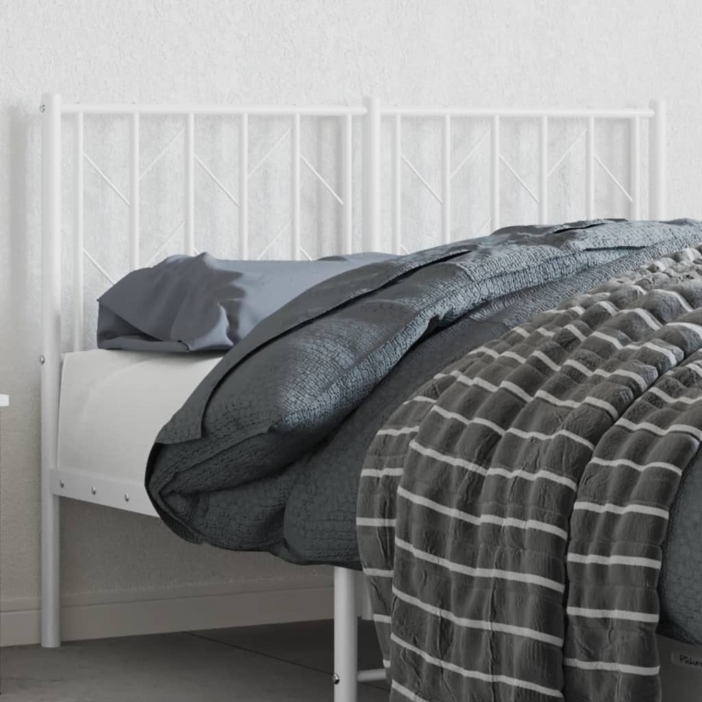 Tête de Lit en Métal au Style Industriel 140 Cm-Blanc-1-120 cm-La-Fabrique-Industrielle