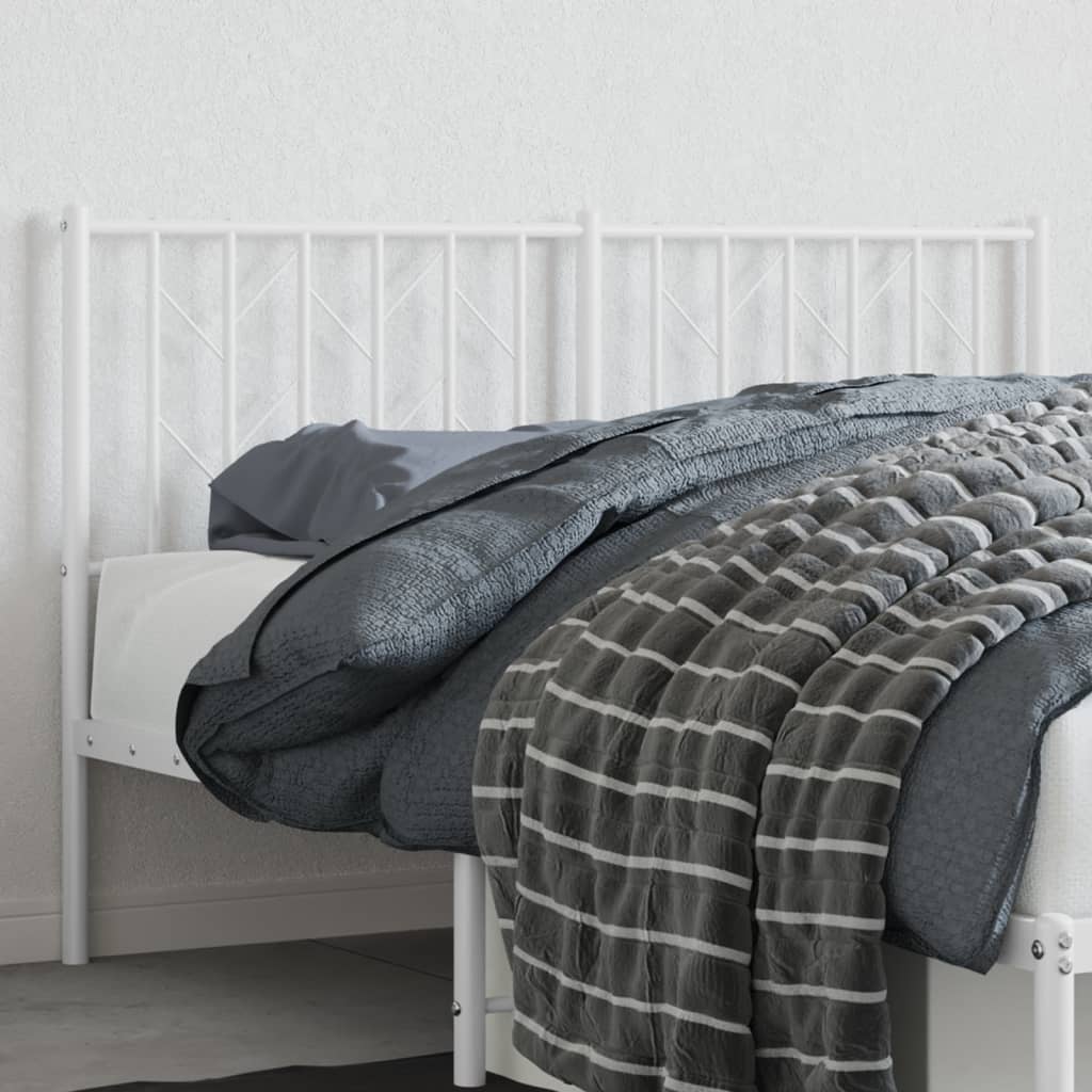 Tête de Lit en Métal au Style Industriel 140 Cm-Blanc-1-140 cm-La-Fabrique-Industrielle