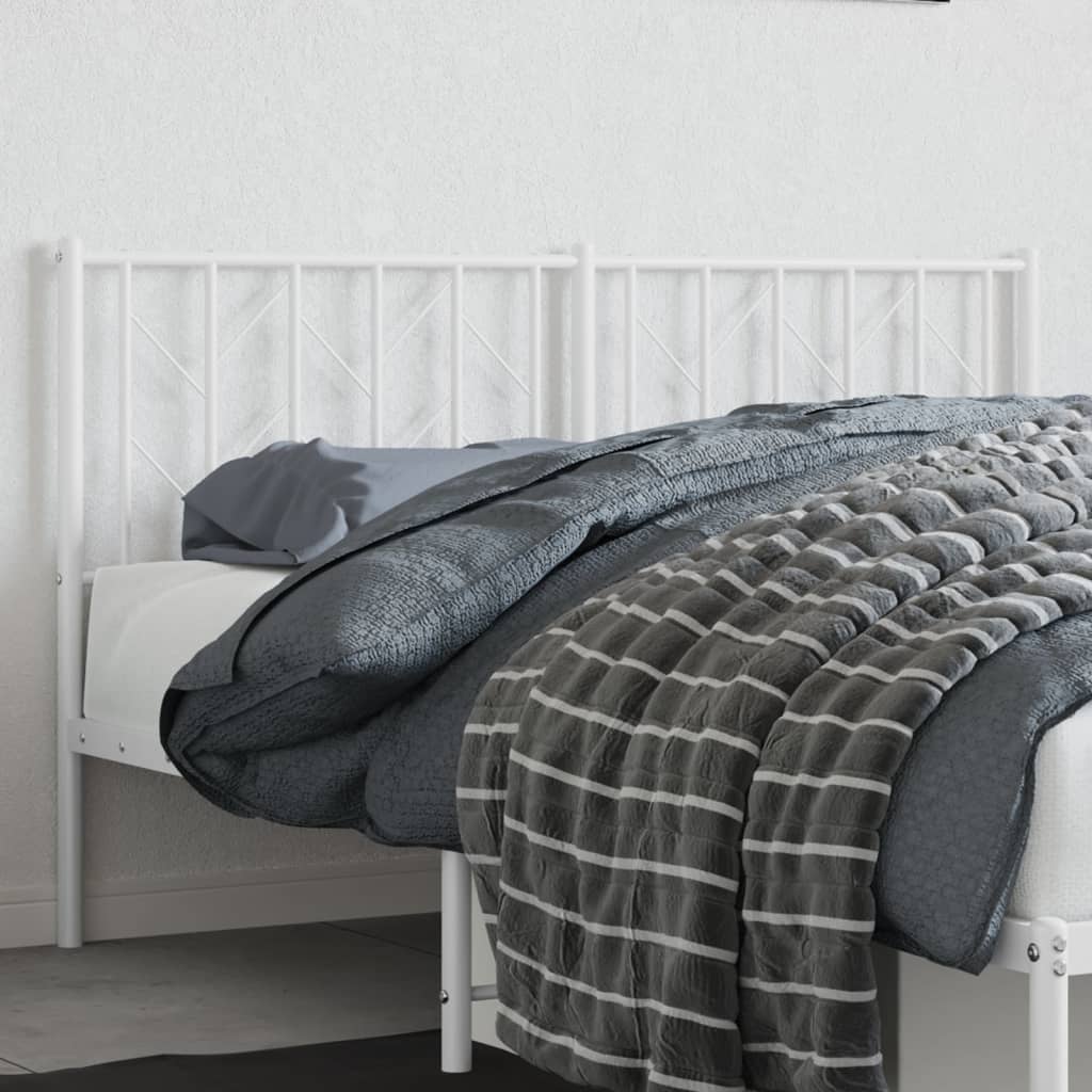 Tête de Lit en Métal au Style Industriel 140 Cm-Blanc-1-150 cm-La-Fabrique-Industrielle