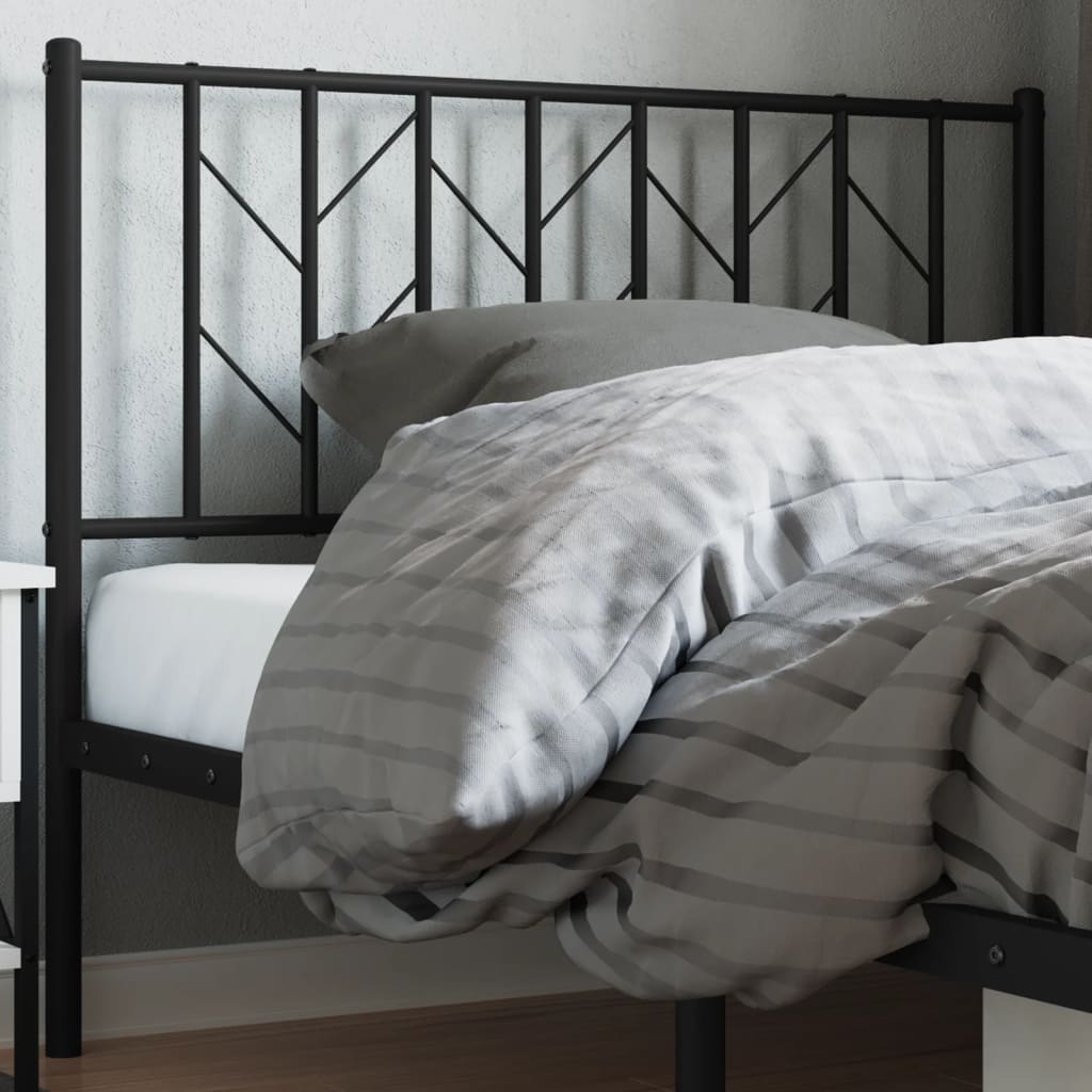 Tête de Lit en Métal au Style Industriel 140 Cm-Noir-1-107 cm-La-Fabrique-Industrielle