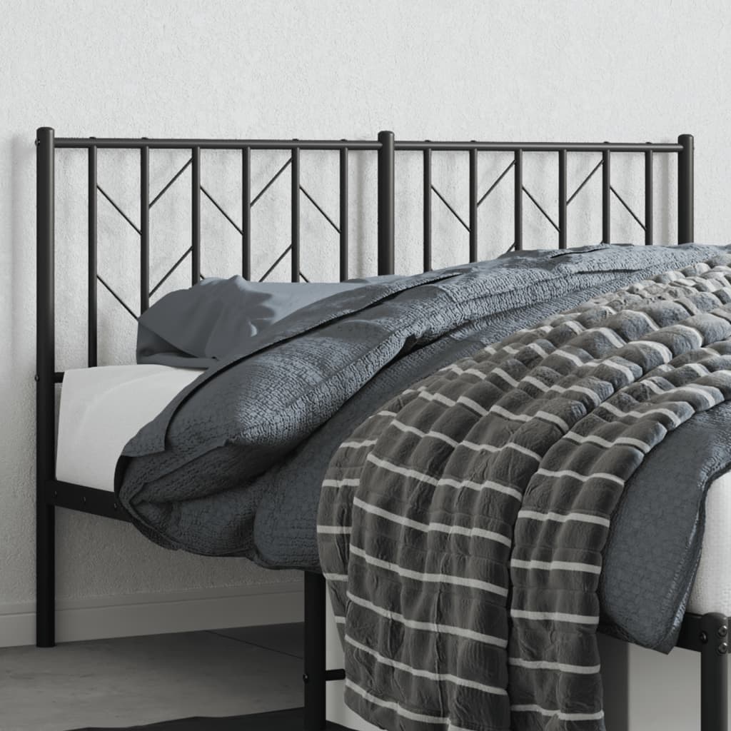 Tête de Lit en Métal au Style Industriel 140 Cm-Noir-1-135 cm-La-Fabrique-Industrielle