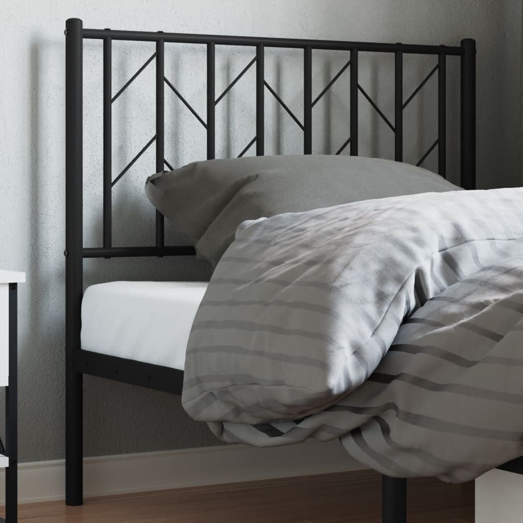 Tête de Lit en Métal au Style Industriel 140 Cm-Noir-1-90 cm-La-Fabrique-Industrielle