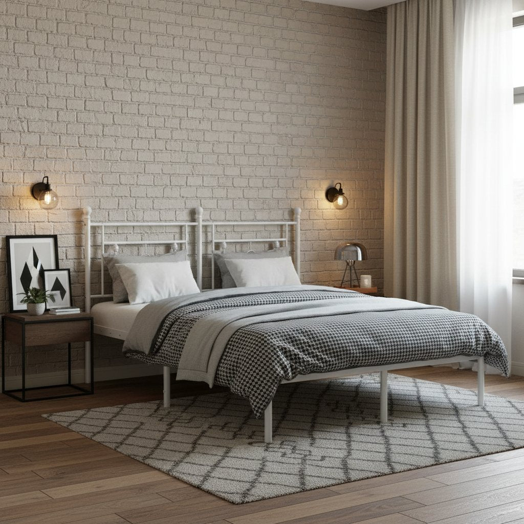 Tête de Lit 160 cm en Acier Style Industriel