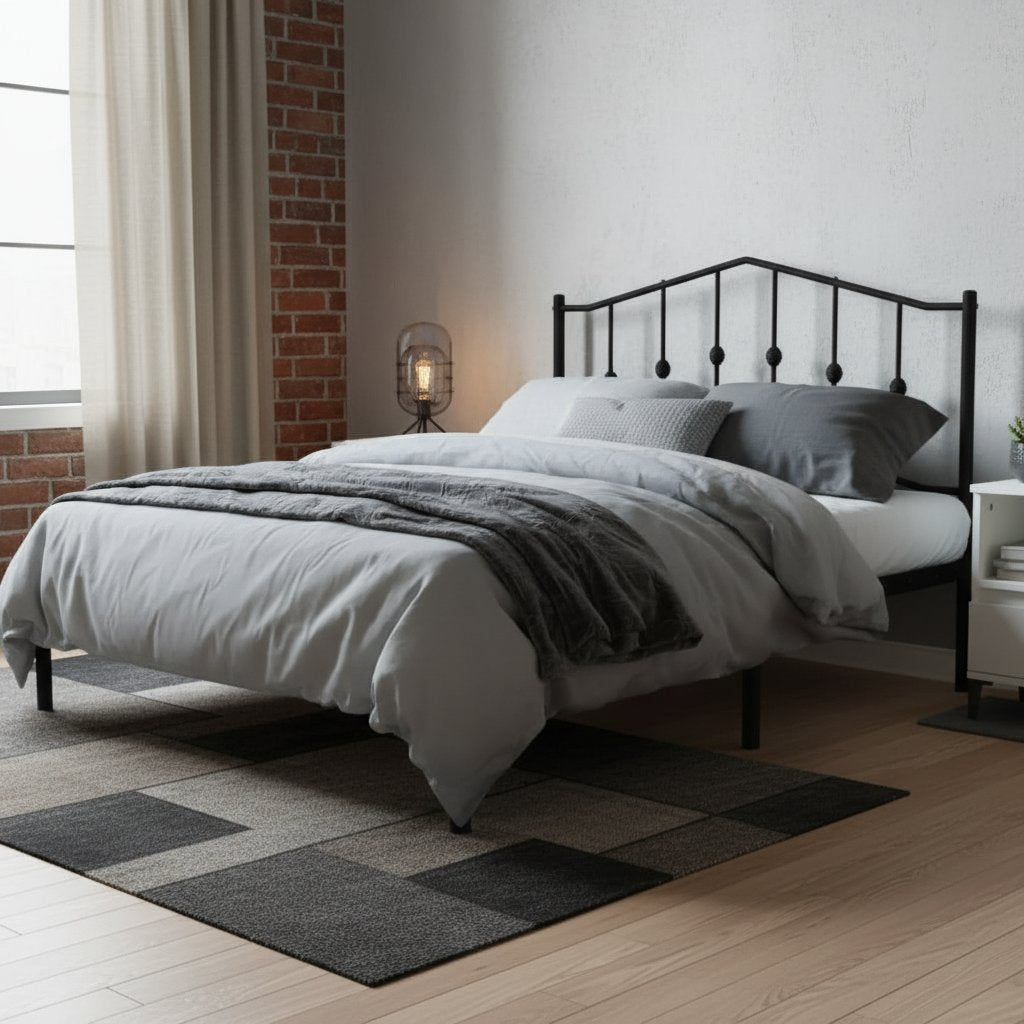 Tête de Lit Industrielle pour Sommier Métallique