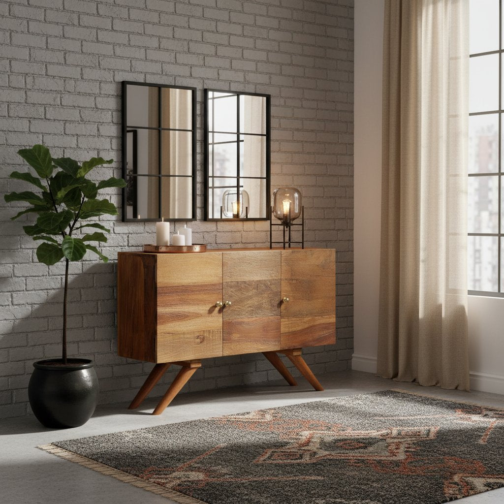 Vieux Buffet en Bois Recyclé