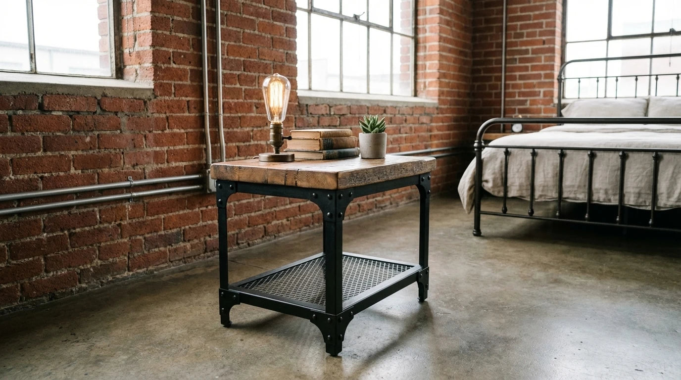 banniere-collection-table-chevet-bois-metal-deco-industrielle