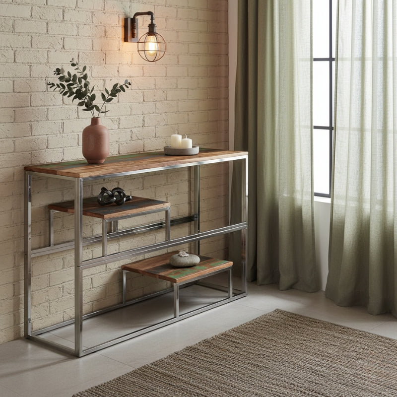 console-acier-design-indus