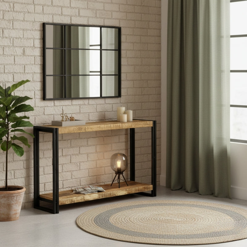 console-bois-2-plateaux-indus