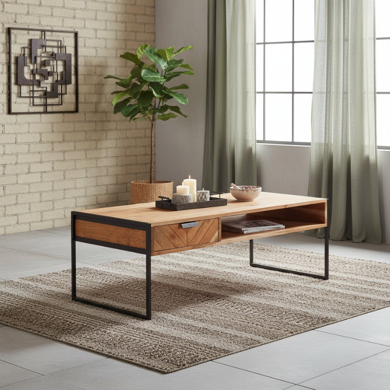 table-basse-acacia-metal-style-indus