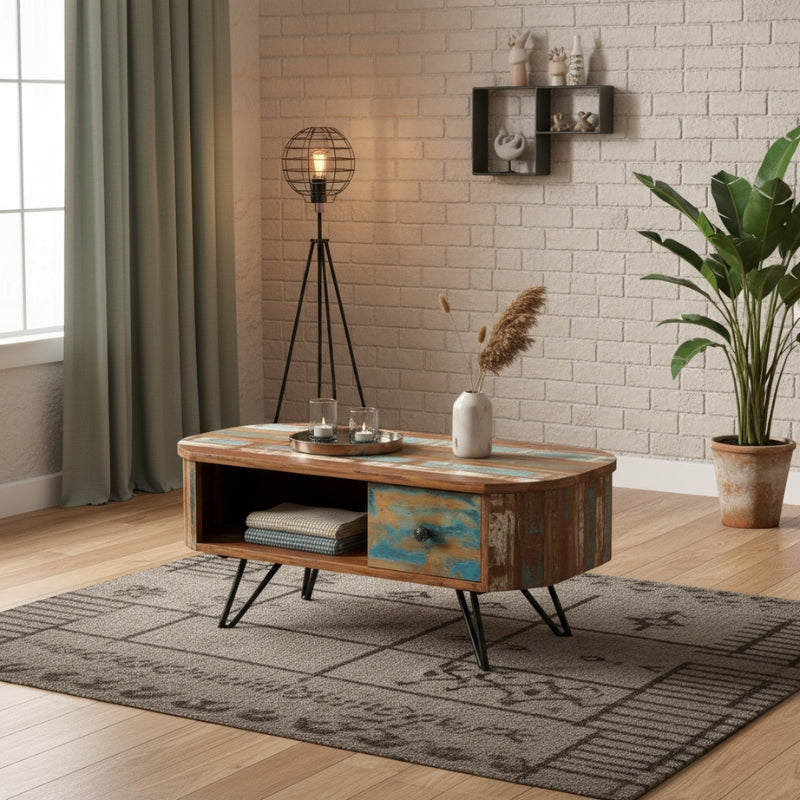 table-basse-bois-metal-ovale-style-indus