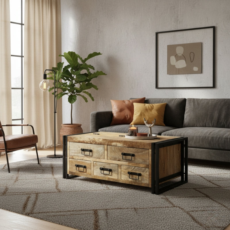 table-basse-bois-tiroir-style-indus