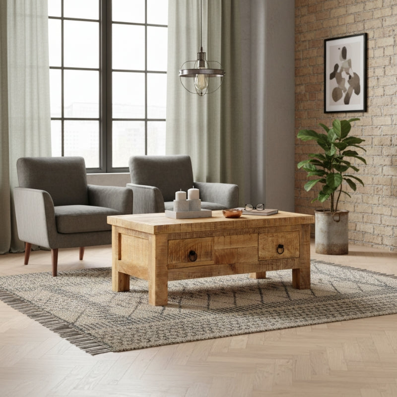 table-basse-en-manguier-style-indus