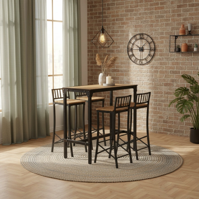 table-de-bar-4-personnes-indus