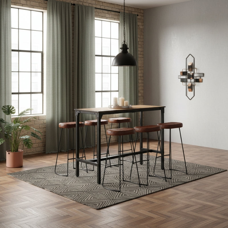 table-de-bar-avec-tabouret-indus