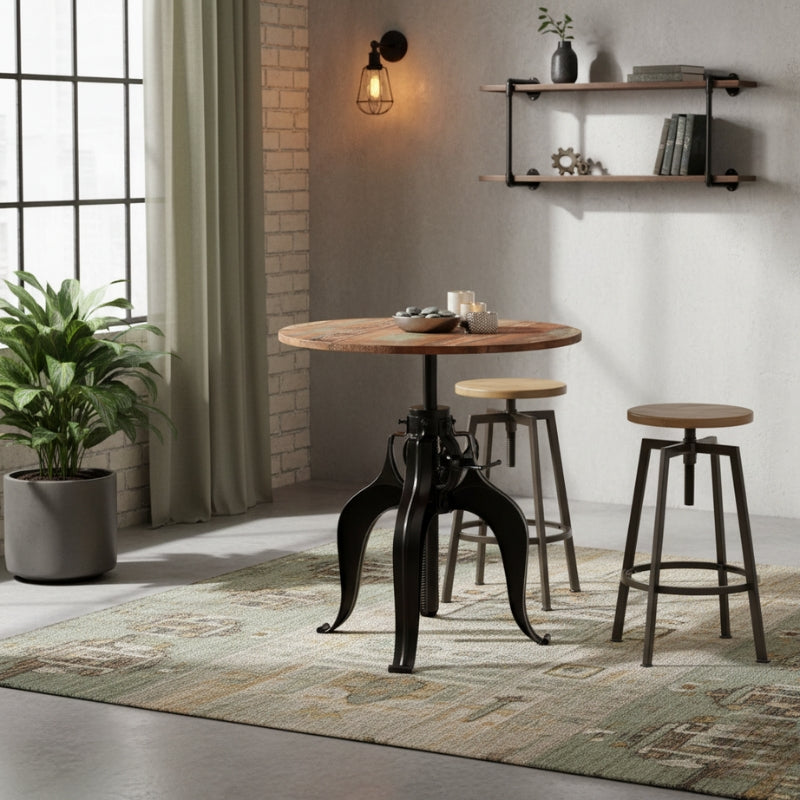 table-de-bar-ronde-indus