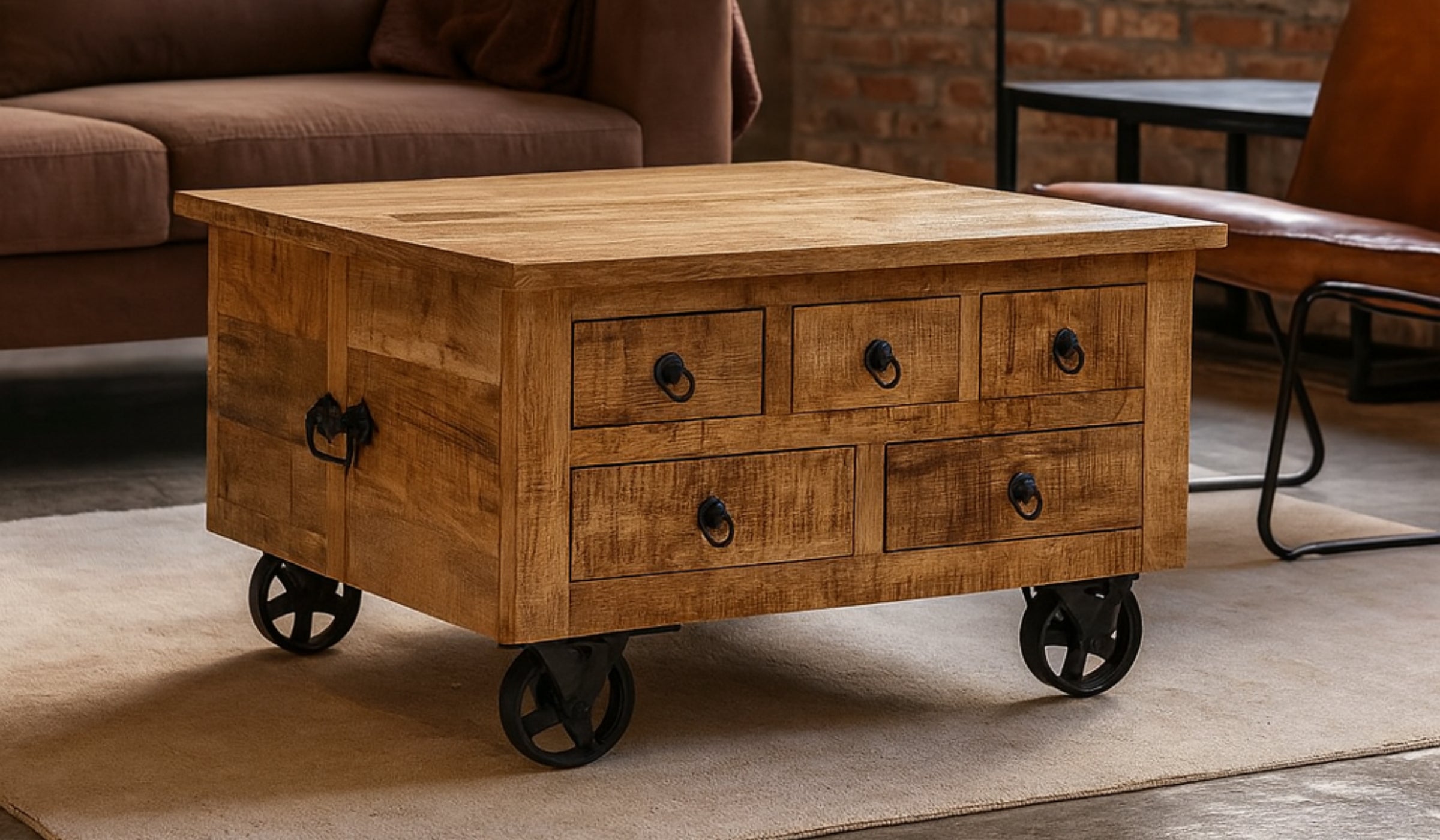 table-industrielle-style-factory